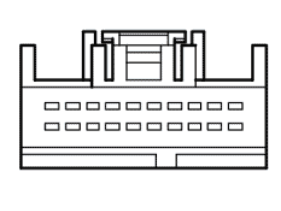 Ford 3U2Z-14S411-FCB Wire Assembly 3U2Z-14S411-FCB Ford Wire Assembly Illustration 1 of 1