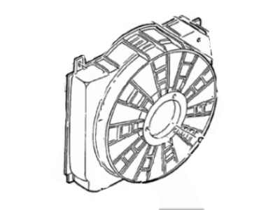 Mercury Fan Shroud - F1SZ8146B
