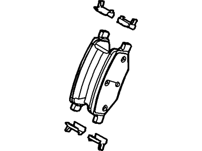 Lincoln FB5Z-2200-C Pad - Brake