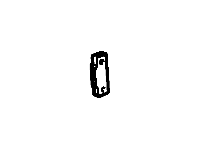 Ford E7TZ-9943488-A Plate - Hinge Mounting E7TZ-9943488-A Ford Plate - Hinge Mounting Illustration 1 of 1