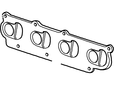 YS4Z-9439-AA Ford Manifold Gasket, Lower Illustration 1 of 1