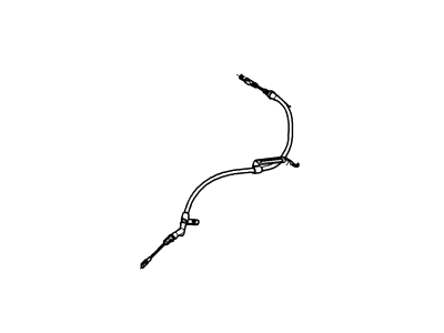 Mercury 8L8Z-2A635-A Cable Assembly - Parking Brake