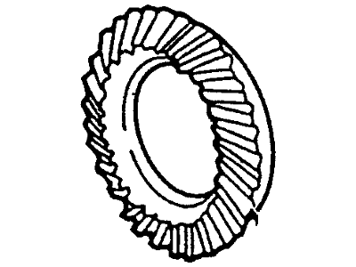 Ford F7UZ-4209-AF Ring & Pinion F7UZ-4209-AF Ford Ring & Pinion Illustration 1 of 1