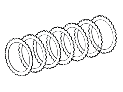 Ford BC3Z-7B442-B Driven Plate - Steel BC3Z-7B442-B Ford Driven Plate - Steel Illustration 1 of 1