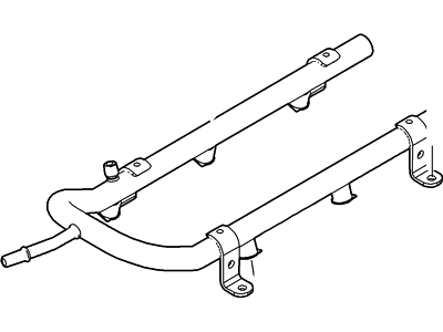 Lincoln GT4Z-9F792-A Manifold Assembly - Fuel Supply