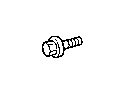 -W700839-S309 Ford Pulley Bolt Illustration 1 of 1