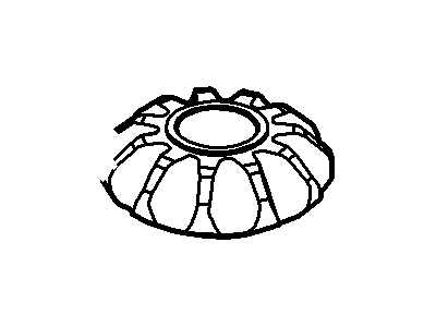Ford 2F2Z-4215-AB Pinion - Differential 2F2Z-4215-AB Ford Pinion - Differential Illustration 1 of 1