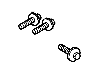 F7LZ-2C348-AA Ford Control Module Bolt Illustration 1 of 1