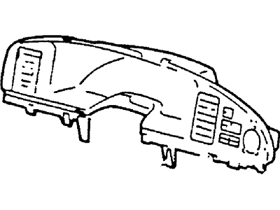 Lincoln YF3Z54044D70AAA Panel - Instrument