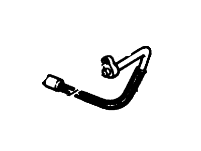 XF2Z-19D850-AH Ford High Pressure Hose Illustration 1 of 1