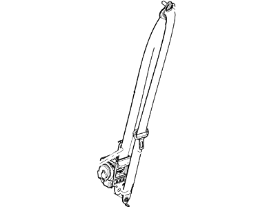 Lincoln 6E5Z-54611B08-AA Seat Belt Assy