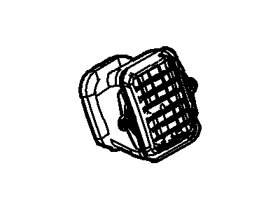 Ford 4L8Z-19893-AAA Louvre Assembly - Vent Air 4L8Z-19893-AAA Ford Louvre Assembly - Vent Air Illustration 1 of 1