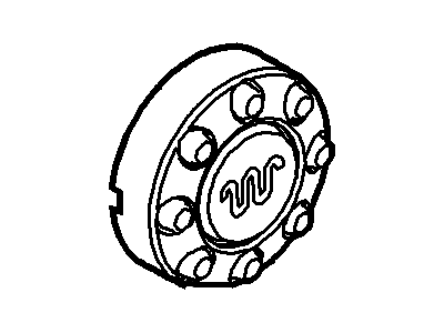 Ford 7C3Z-1130-E Cover - Wheel