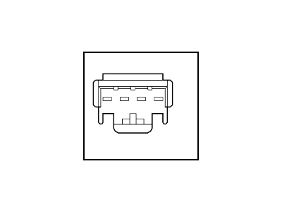 Ford 3U2Z-14S411-JLA Wire Assembly 3U2Z-14S411-JLA Ford Wire Assembly Illustration 1 of 1