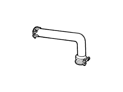 Ford E-250 Econoline Club Wagon Coolant Reservoir Hose - D9HZ-8260-E