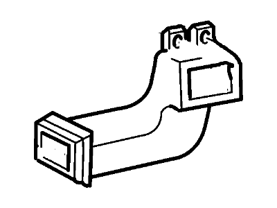Ford F78Z19C680BA Duct - Air