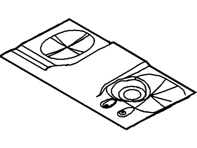 Mercury 9E5Z-5411180-A Insulator - Floor