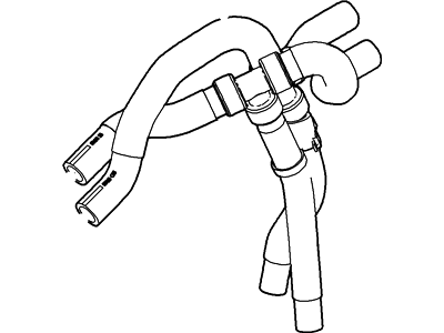 DB5Z-8B081-A Ford Hose Illustration 1 of 1