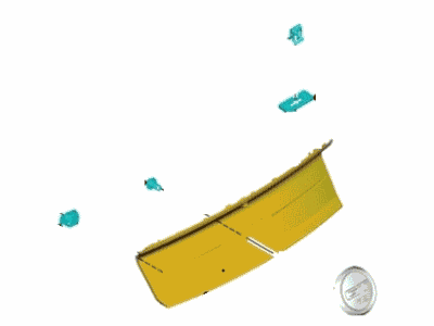 Ford JR3Z-7642528-AE Name Plate