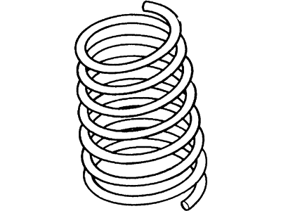 Mercury F5RZ-5560-B Spring - Rear