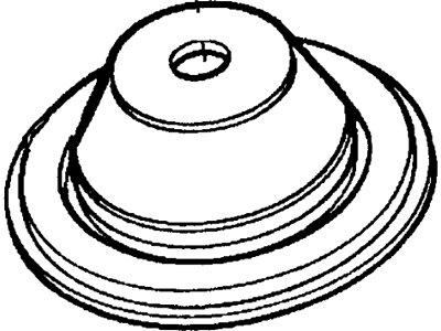 Mercury F5RZ-5793-A Seat - Rear Spring