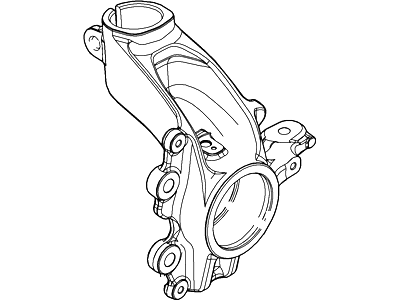 Ford CV6Z-3K186-A Knuckle - Front Wheel