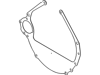 8R3Z-7007-A Ford Plate - Cylinder Block Rear Illustration 1 of 1