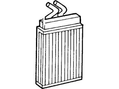 Ford H2MZ-18476-E Heater Assembly - Less Radiator