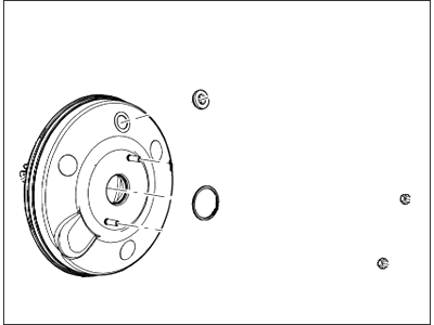 Ford AV6Z-2005-A Booster Assy - Brake