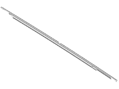 Ford DS7Z-5421452-A Weatherstrip - Door Belt, Passenger Side DS7Z-5421452-A Ford Weatherstrip - Door Belt, Passenger Side Illustration 1 of 1