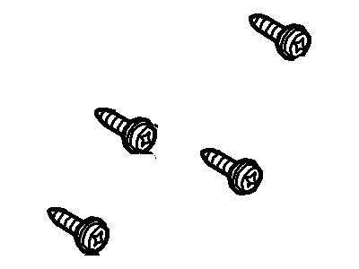 -N806034-S437M Ford Screw Illustration 1 of 1