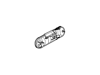 Lincoln 4L2Z-7826604-BAF Handle Assy - Door - Outer