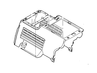 Ford 8A8Z-74045C22-AB Console Assembly 8A8Z-74045C22-AB Ford Console Assembly Illustration 1 of 1