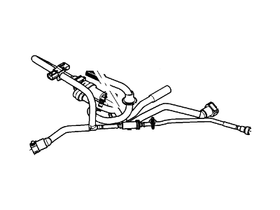 AE5Z-9A228-A Ford Tube - Fuel Vapour Illustration 1 of 1