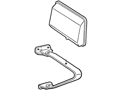 Ford F-250 Car Mirror - F2TZ-17696-E