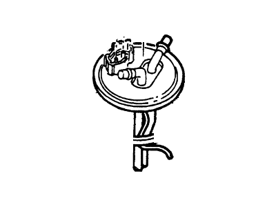 Ford FOTZ-9A299-DB Gauge Assembly - Fuel