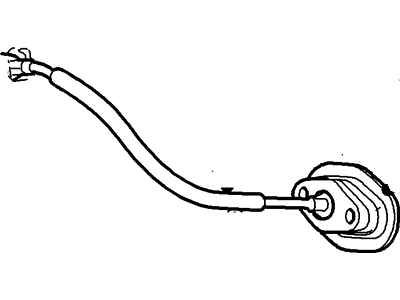 Lincoln YW4Z-9A758-BA Cable Assembly - Throttle
