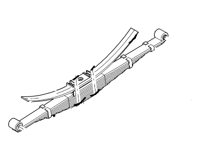 Ford 9C3Z-5560-AA Spring 9C3Z-5560-AA Ford Spring Illustration 1 of 1