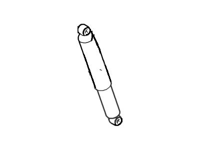 Ford 7C3Z-18125-DCA Shock Absorber Assembly 7C3Z-18125-DCA Ford Shock Absorber Assembly Illustration 1 of 1