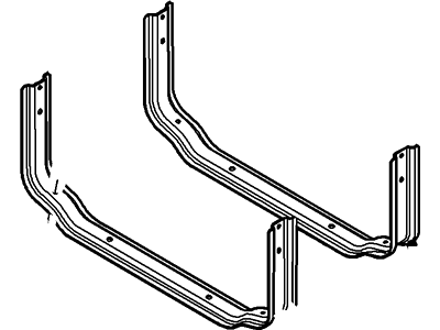 Ford F81Z-9046-D Bracket F81Z-9046-D Ford Bracket Illustration 1 of 1