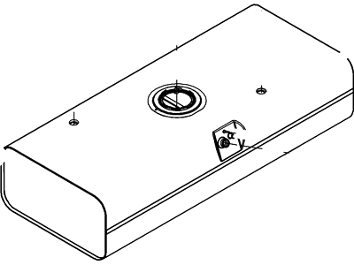 Ford BU9Z-9002-A Tank Assembly - Fuel BU9Z-9002-A Ford Tank Assembly - Fuel Illustration 1 of 1