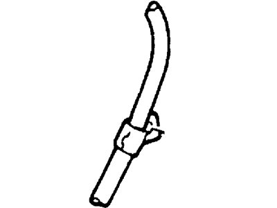 Ford F77Z-3691-BA Hose - Connecting F77Z-3691-BA Ford Hose - Connecting Illustration 1 of 1