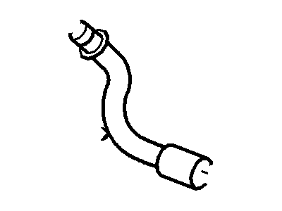 Ford YL8Z-6853-FA Hose - Vent YL8Z-6853-FA Ford Hose - Vent Illustration 1 of 1