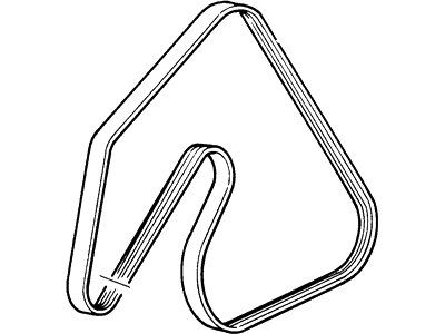Mercury F8RZ-8620-AA V-Belt                             