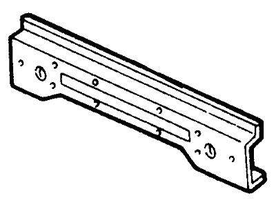Ford XF2Z-17757-AA Bumper Assy - Front                