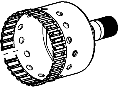 BC3Z-7B067-B Ford Hub Assembly Illustration 1 of 1