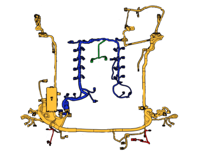 Ford DR3Z-14290-HA Wiring Assy