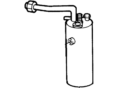Ford 5C3Z-19C836-AA Accumulator Assembly - Air Conditioning 5C3Z-19C836-AA Ford Accumulator Assembly - Air Conditioning Illustration 1 of 1