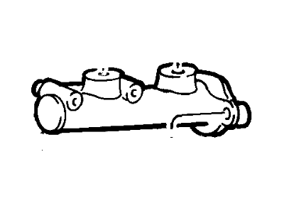 Ford 6W1Z-2140-BA Master Cylinder 6W1Z-2140-BA Ford Master Cylinder Illustration 1 of 1