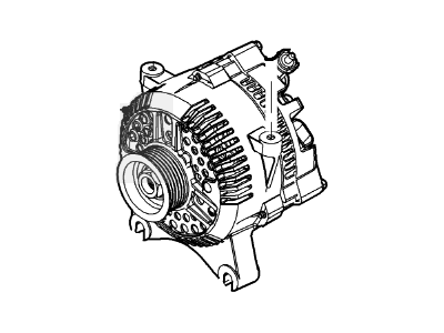 Ford 6C3Z-10346-AA Alternator Assembly 6C3Z-10346-AA Ford Alternator Assembly Illustration 1 of 1